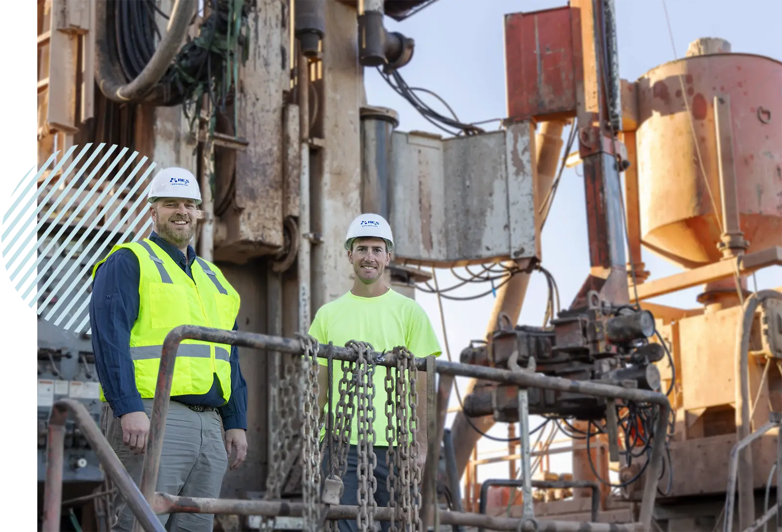 Joe on construction site